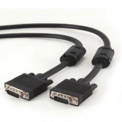 6Ft VGA Male to Male with 2 Ferrite Cable