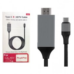 USB Type C to HDMI -Phone to TV cable, 2M