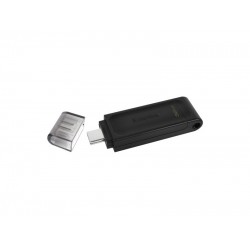 Kingston DataTraveler 70 USB-C Flash Drive 32 GB – USB 3.2 (Gen 1) Type C – Black