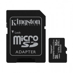 Kingston 32GB micSDHC Canvas Select Plus 100R A1 C10 Card + ADP (SDCS2/32GB)