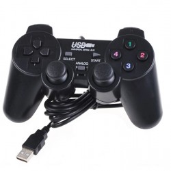 Classical Universal Series Bus Double Shock 2 USB 2.0 Game Controllers