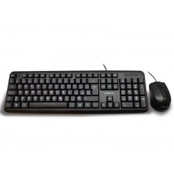 ProData USB Wired Keyboard and Mouse Desktop Combo (French Canadian Layout)