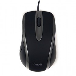 Havit MS753 USB2.0 Optical Mouse_Black & Grey