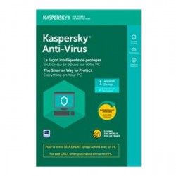 KASPERSKY ANTIVIRUS 2021 1-USER OEM BIL with dvd case